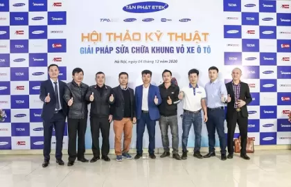 Tân Phát ETEK tổ chức hội thảo kỹ thuật với chủ đề “Giải pháp sửa chữa khung vỏ xe ô tô"