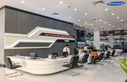 Tân Phát ETEK bàn giao gói sản phẩm cung cấp thiết bị cho Công ty TNHH TOYOTA Hưng Thịnh Phát - TOYOTA Thái Bình.