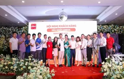 Tân Phát ETEK kết hợp với Công ty JX Nippon Oil & Energy Việt Nam tổ chức Hội nghị Khách hàng dầu nhớt ENEOS tại Nam Định