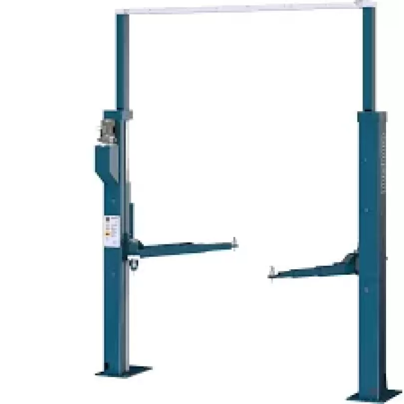 Cầu nâng 2 trụ thủy lực có cổng 4tấn (3 pha, màu xám)