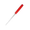 Long, red valve removal tool