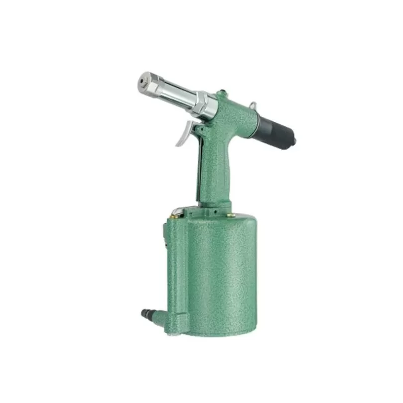 Pneumatically operated rivet nail gun