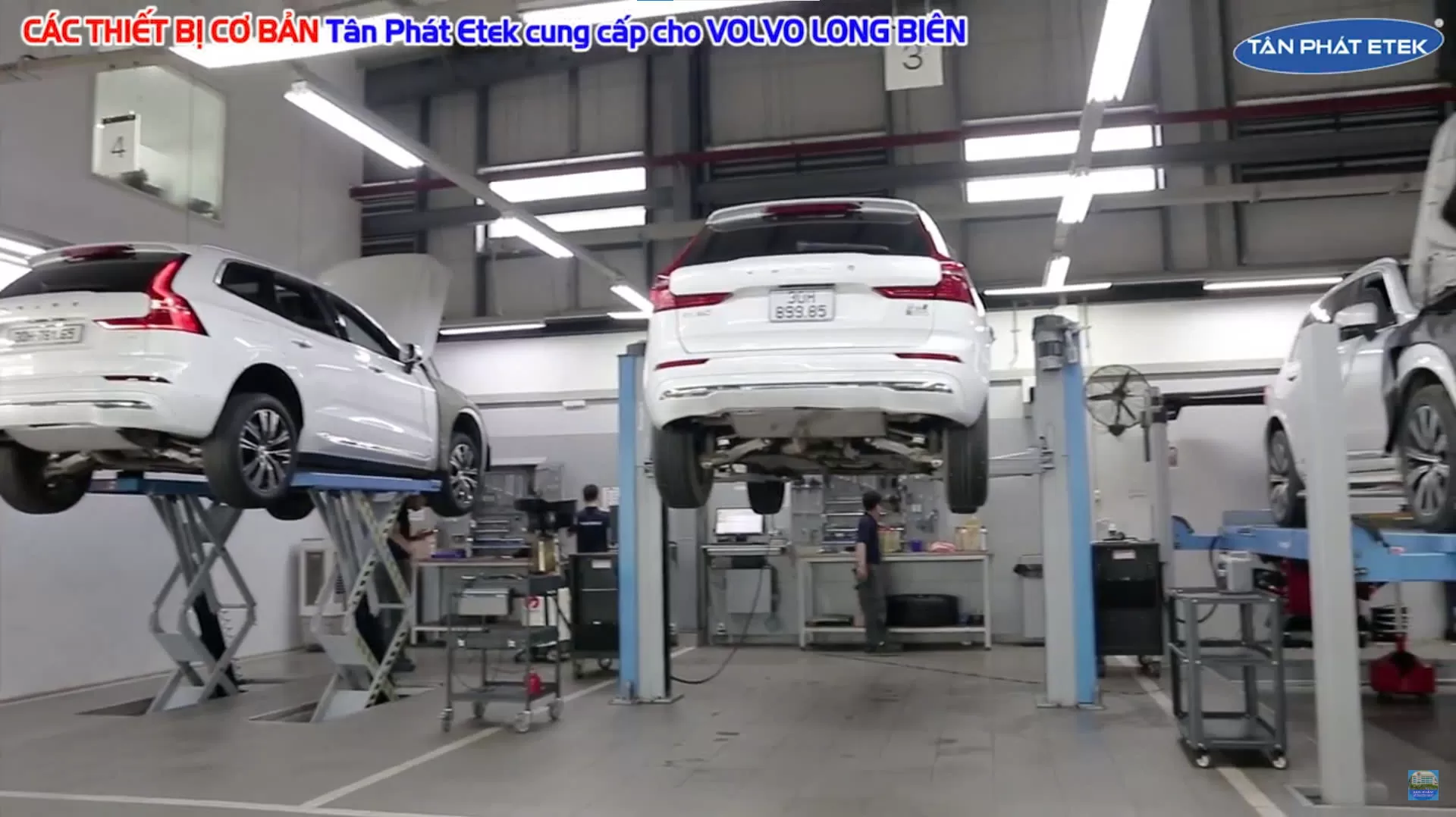 Tân Phát Etek cung cấp thiết bị cho Volvo Long Biên