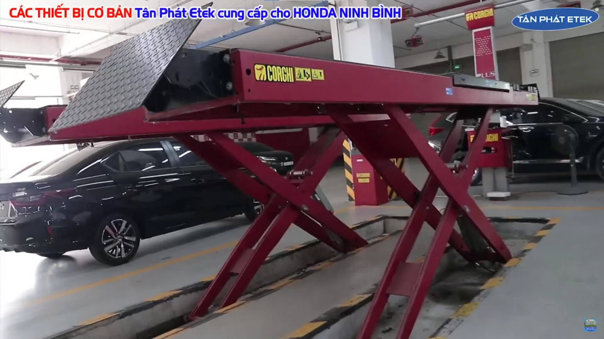 Tân Phát Etek cung cấp thiết bị cho Honda Ninh Bình