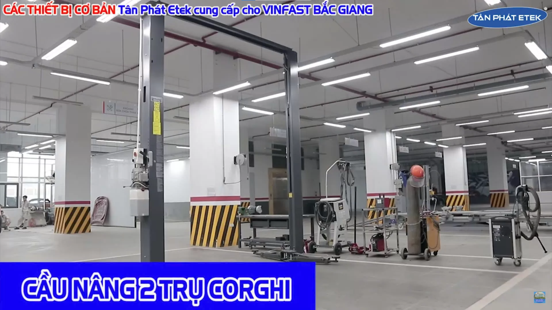 Tân Phát Etek cung cấp thiết bị cho VinFast Bắc Giang