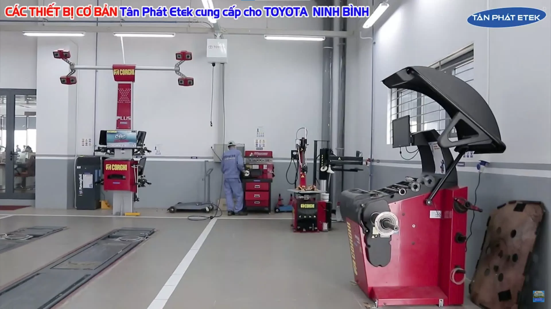 Tân Phát Etek cung cấp thiết bị cho Toyota Ninh Bình